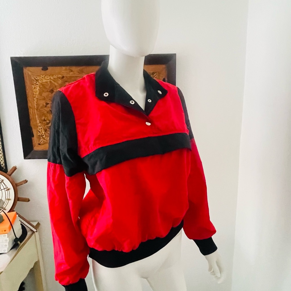 Vintage Slope 1980’s Red and Black Women's Jacket